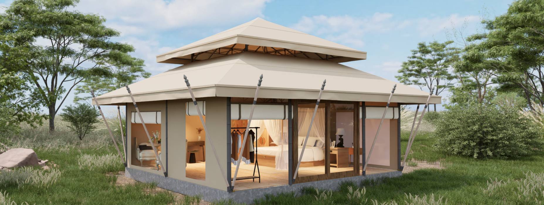 古县户外野奢帐篷